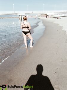 Una passeggiata in spiaggia