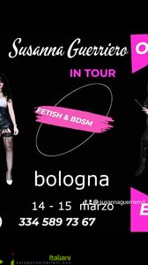 Miss Susanna Guerriero tour Bologna 14/15 marzo 2024