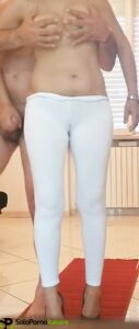 leggins bianchi