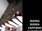 BUNGA BUNGA CAPITANO sul set parte 2