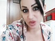 Sara Piras un kg e due di tette Tiktok hot