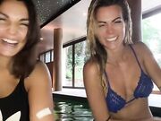 Ludovica Pagani e Elettra Lamborghini Tiktok