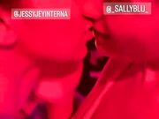 Jessy Jey slingua con Sally Blu al Bergamosex 2022