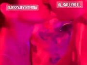 Jessy Jey slingua con Sally Blu al Bergamosex 2022