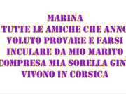 marina mio marito e nostre amiche