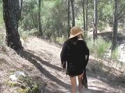 In vacanza scopando turista troia in pineta