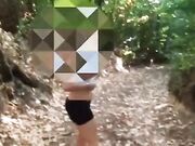 Trio MILF ITALIANA nel bosco con fidanzato e guardone