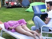 Antonella Massaggio hot con palpata di culo al GFVIP7