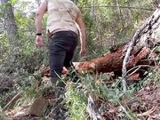 Pompino e pecorina nel bosco coppia italiana