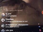 ECCO LE HO USCITE - Diretta Instagram ragazza italiana