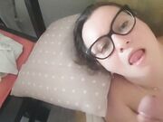 TI VENGO IN FACCIA - Pompino ragazza con occhiali