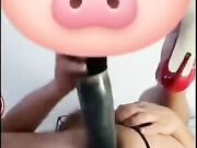 DILDO GIGANTE X MANUELA LA TRAVESTA NAPOLETANA