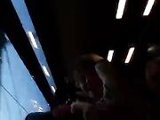 Coppia Napoletana Tette e Ditalino in treno C4