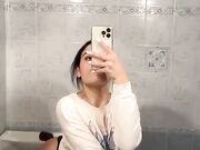 Cub4nita selfie in bagno