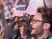 Festeggiamenti scudetto napoli per strada