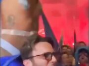 Emy Buono nuda in piazza festeggia scudetto del Napoli