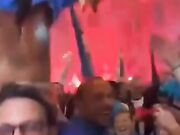 Emy Buono nuda in piazza festeggia scudetto del Napoli