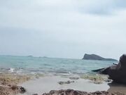 Pompino e scopata in spiaggia a Ibiza