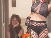 Jane Alexander e Justine Mattera hot per Halloween