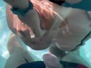 Una rischiosa scopata in piscina Coppia Italiana