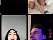 Bibi Santi e Debora sbatacchiano le tettone in live IG