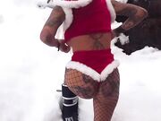 Sexy Natale sulla neve