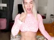 Ragazza italiana si masturba in diretta of