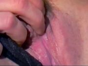 Lisa Melagio Labia Dangling loves to masturbate her big