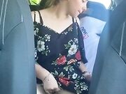 Coppia italiana fa sesso in macchina