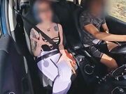 Onlyfanser sega sconosciuto esibizionista in auto