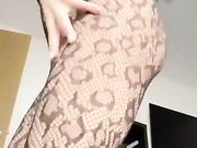Tutina sexy ragazza italiana fica