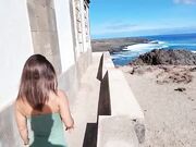 F3f3rica esibizionismo in spiaggia