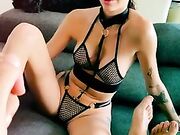 Michelle in intimo pronta a farsi scopare dal fan