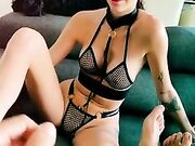 Michelle in intimo pronta a farsi scopare dal fan
