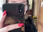 Selfie tette studentessa italiana