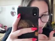 Selfie tette studentessa italiana