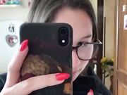 Selfie tette studentessa italiana