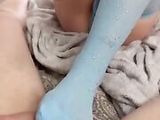 Ambra pompino e footjob calippara