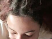 Che bella sborrata in faccia la bambolina