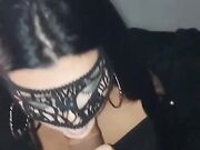 Succhio un grosso pesce nero