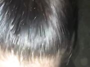 Tutto in gola con sborrata in faccia a fidanzata