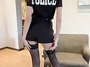 Una poliziotta molto eccitante