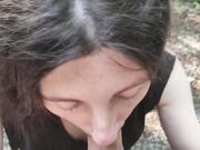 Pompino all'aperto viene subito