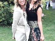 Bacio Federica Masolin e una sua collega SKY con l.A.