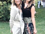 Bacio Federica Masolin e una sua collega SKY con l.A.