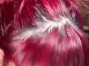 Pompino bellissima ragazza rossa sborrata in bocca