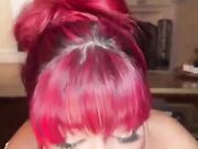 Pompino bellissima ragazza rossa sborrata in bocca