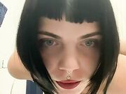 Morettina italiana con tettine in live