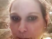 Giocando al ristorante e in macchina col mio dildo