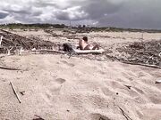 Incontro con sconosciuto in spiaggia gran scopata